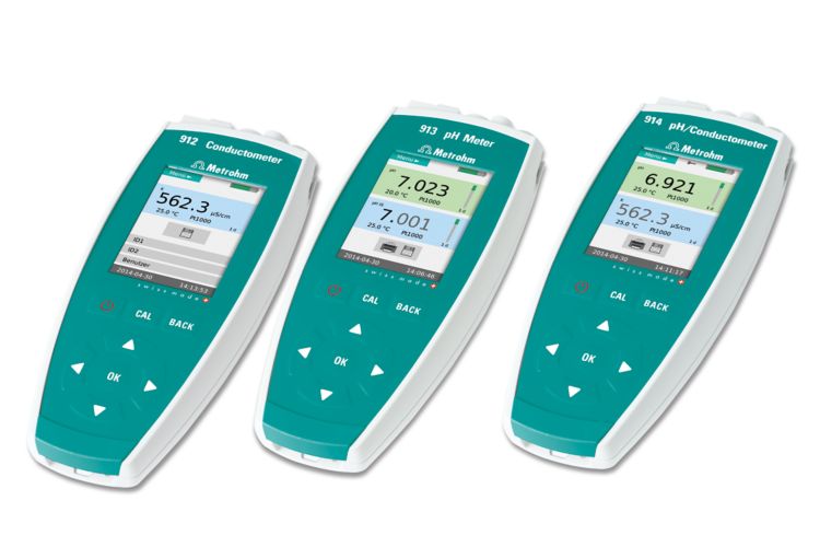 Portable Meters for pH, conductivity, and dissolved oxygen