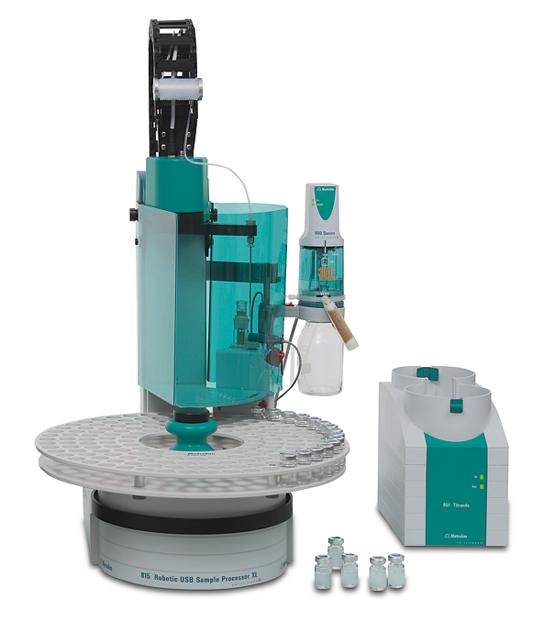 Automated coulometric KF titrations